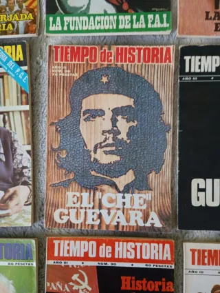 Revista antigua Tiempo de historia