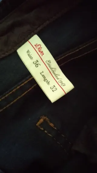 Pantalón vaquero azul nuevo sin estrenar