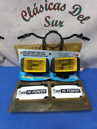 Faros Antiniebla Halógenos JGB Serie 6000