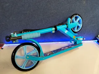 Patinete Arebos City Scooter Azul Plegable
