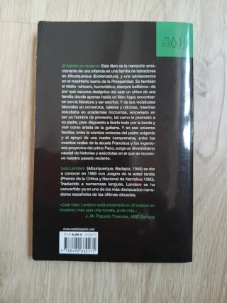 El balcón en invierno