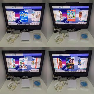 Pack Wii + Juegos + Tabla WiiFit+WiiFl-ow 32 g.b