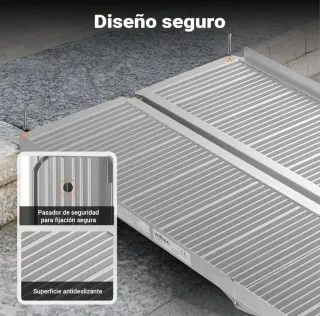 Rampe per sedie a rotelle WilTec, varie misure