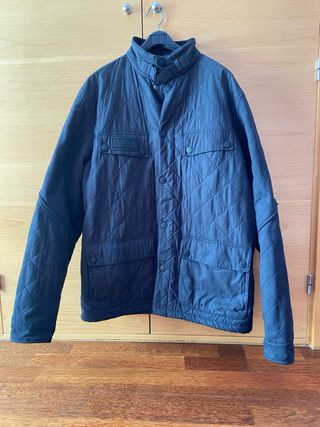 Abrigo Barbour Azul Marino