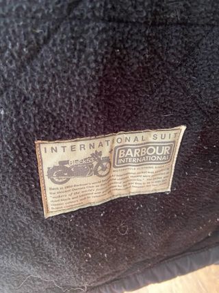 Abrigo Barbour Azul Marino