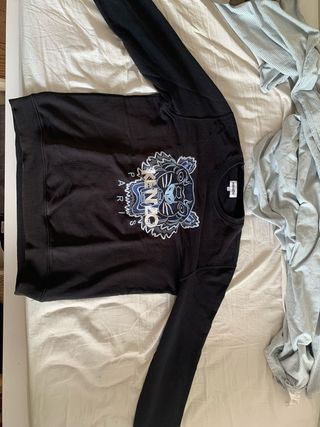 Sudadera Kenzo Tiger Negra Talla L