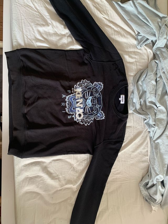 Sudadera Kenzo Tiger Negra Talla L