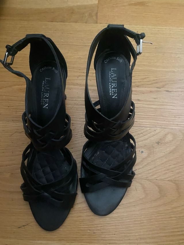 Sandalias Lauren Ralph Lauren Negras