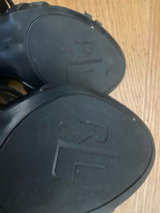 Sandalias Lauren Ralph Lauren Negras