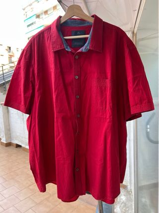 Camisa Roja Angelo Litrico Talla XXXL