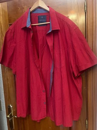 Camisa Roja Angelo Litrico Talla XXXL