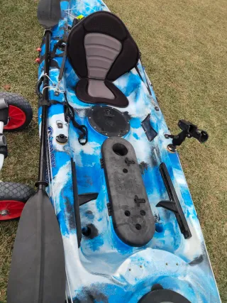 Kayak de pesca 410cm con accesorios
