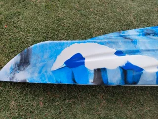 Kayak de pesca 410cm con accesorios