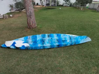 Kayak de pesca 410cm con accesorios