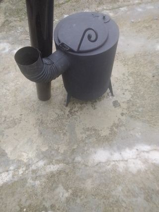 Piccola stufa a legna