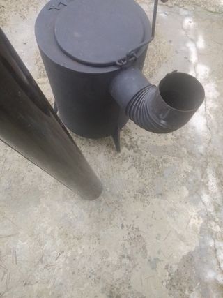 Piccola stufa a legna