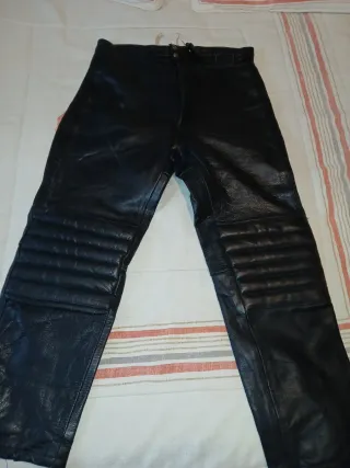 Traje de cuero para moto