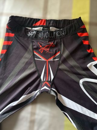 Leggings Tsunami Nutrition Nero/Rosso