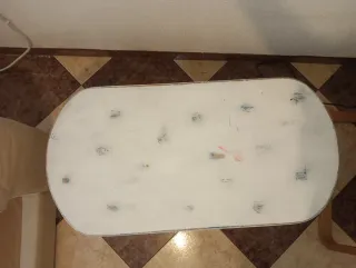 Mesa baja de madera 