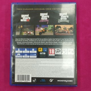 Videojuego PS4 GTA The Trilogy