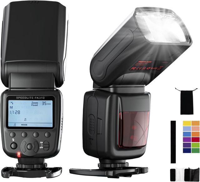 PHOTOOLEX LCD Flash Speedlite para Canon #800010