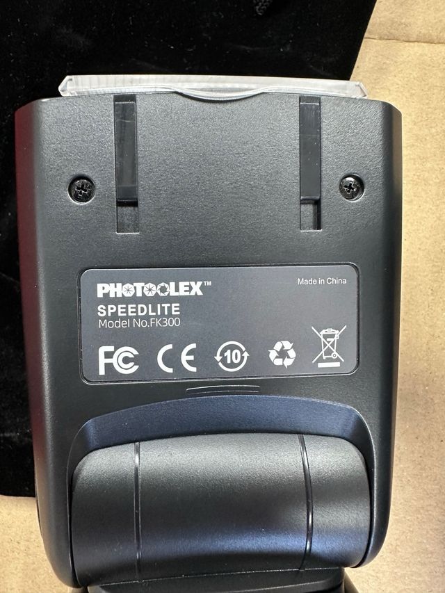 PHOTOOLEX LCD Flash Speedlite para Canon #800010