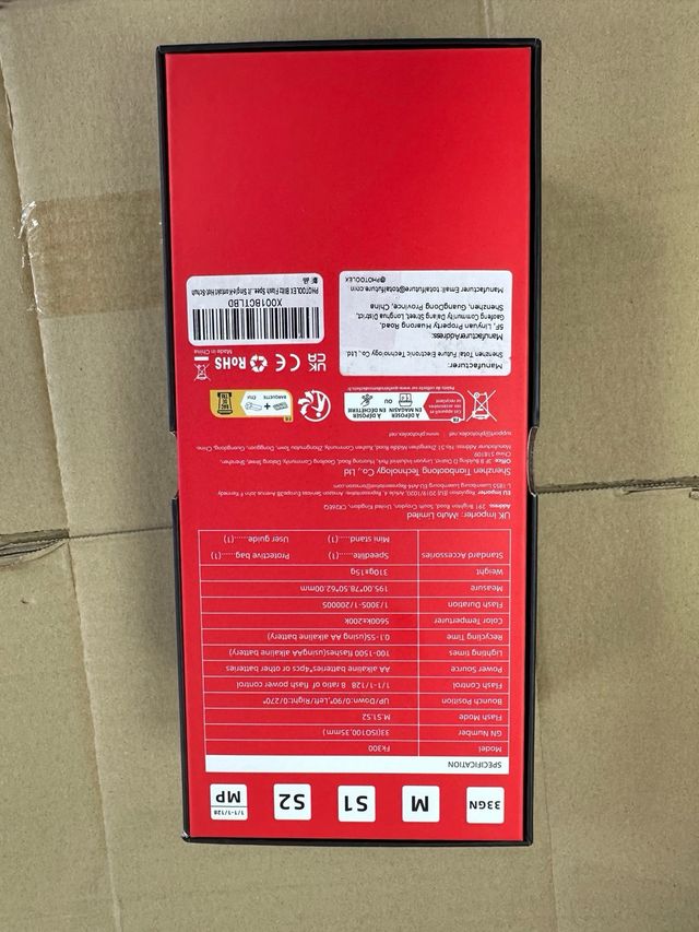 PHOTOOLEX LCD Flash Speedlite para Canon #800010