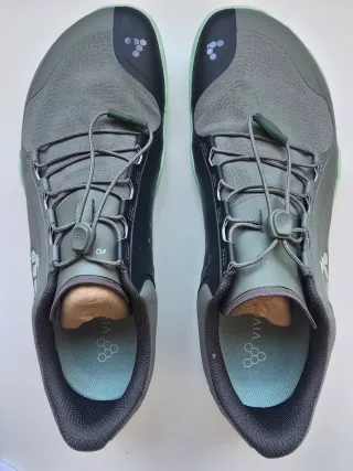 Vivobarefoot PRIMUS Trail III Gris/Verde