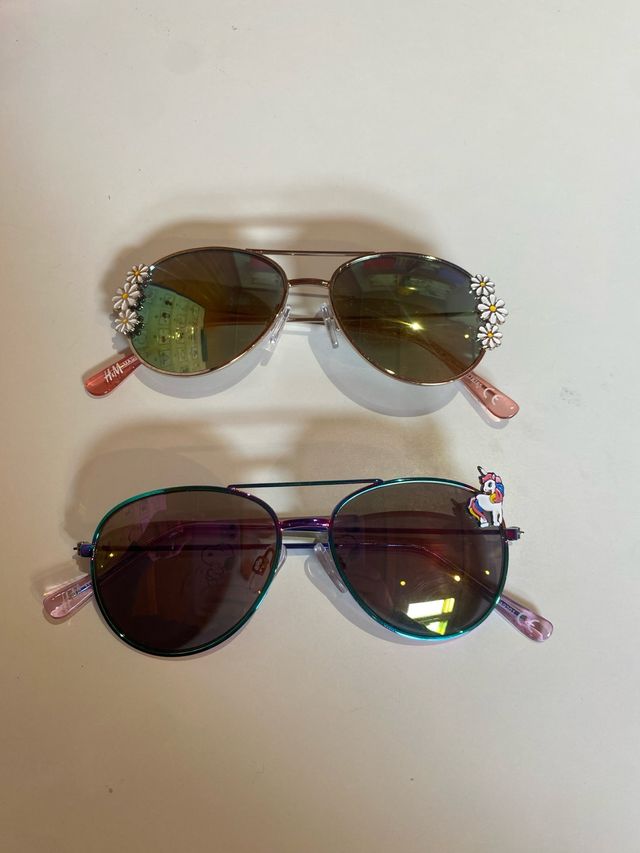 2 pares gafas de sol niña H&M
