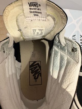 Scarpe Vans Sk8-Hi nere