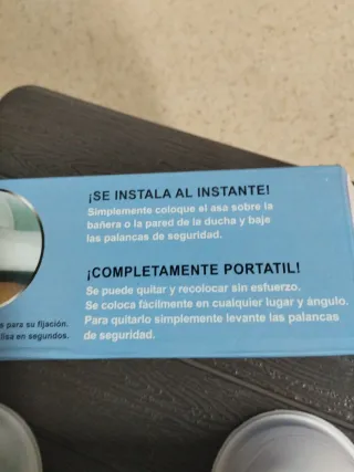 Asa de seguridad para baño