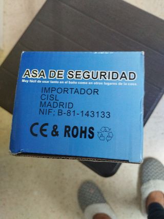 Asa de seguridad para baño