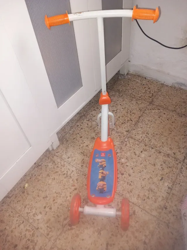 Patinete infantil 3 ruedas Minions