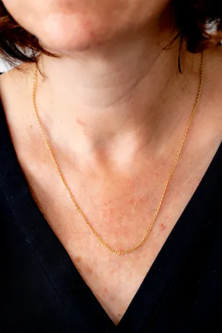 Cadena Banana Oro 18k