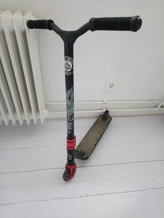 Patinete Patin Velocisimo Negro Rojo