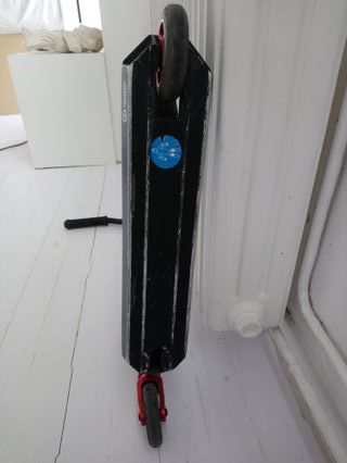 Patinete Patin Velocisimo Negro Rojo