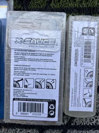 Kit Reparación Tubeless X-Sauce Mechas 