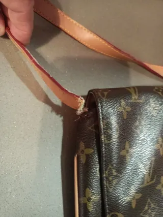 Bandolera Louis Vuitton Marrón 