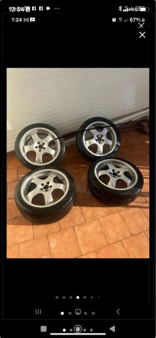 Llantas de aleación 4 unidades para Audi a3 en 17