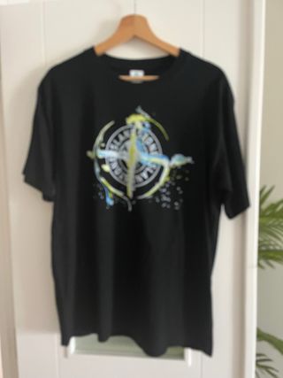 Camiseta Stone Island Talla M Negra