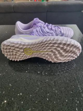 Zapatillas Nike Fútbol Sala Moradas y Verdes