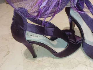 Zapatos de fiesta Dunhui Morados. Talla39