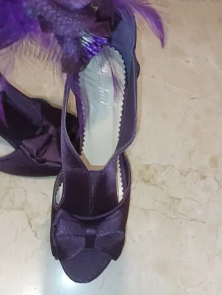 Zapatos de fiesta Dunhui Morados. Talla39