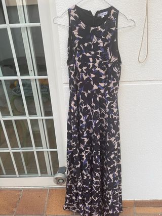 Vestido largo estampado Bruna