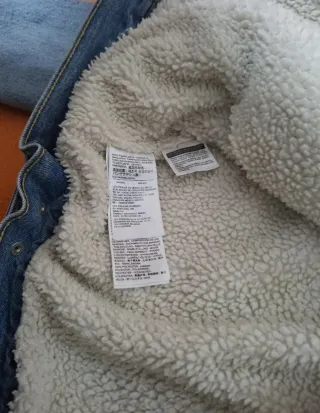 Chaqueta Levis vaquera forrada Talla S