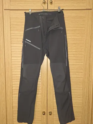 Pantalón escalada Simond mujer gris.