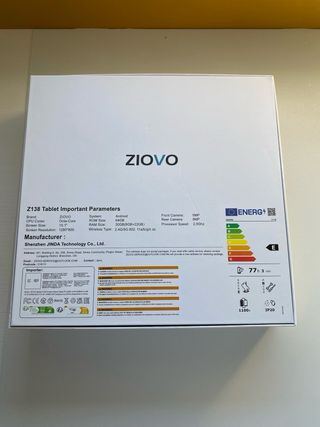 Tablet ZIOVO para niños con funda azul y naranja