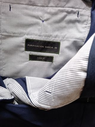 Pantalón Purificación García Azul