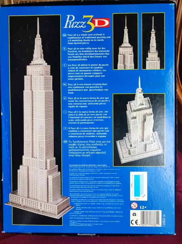 Puzzle 3D Empire State Building 107cm