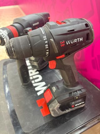 Martillo Electrico A Bateria Wurth 2 En 1 ABH 18 Y ABS 18